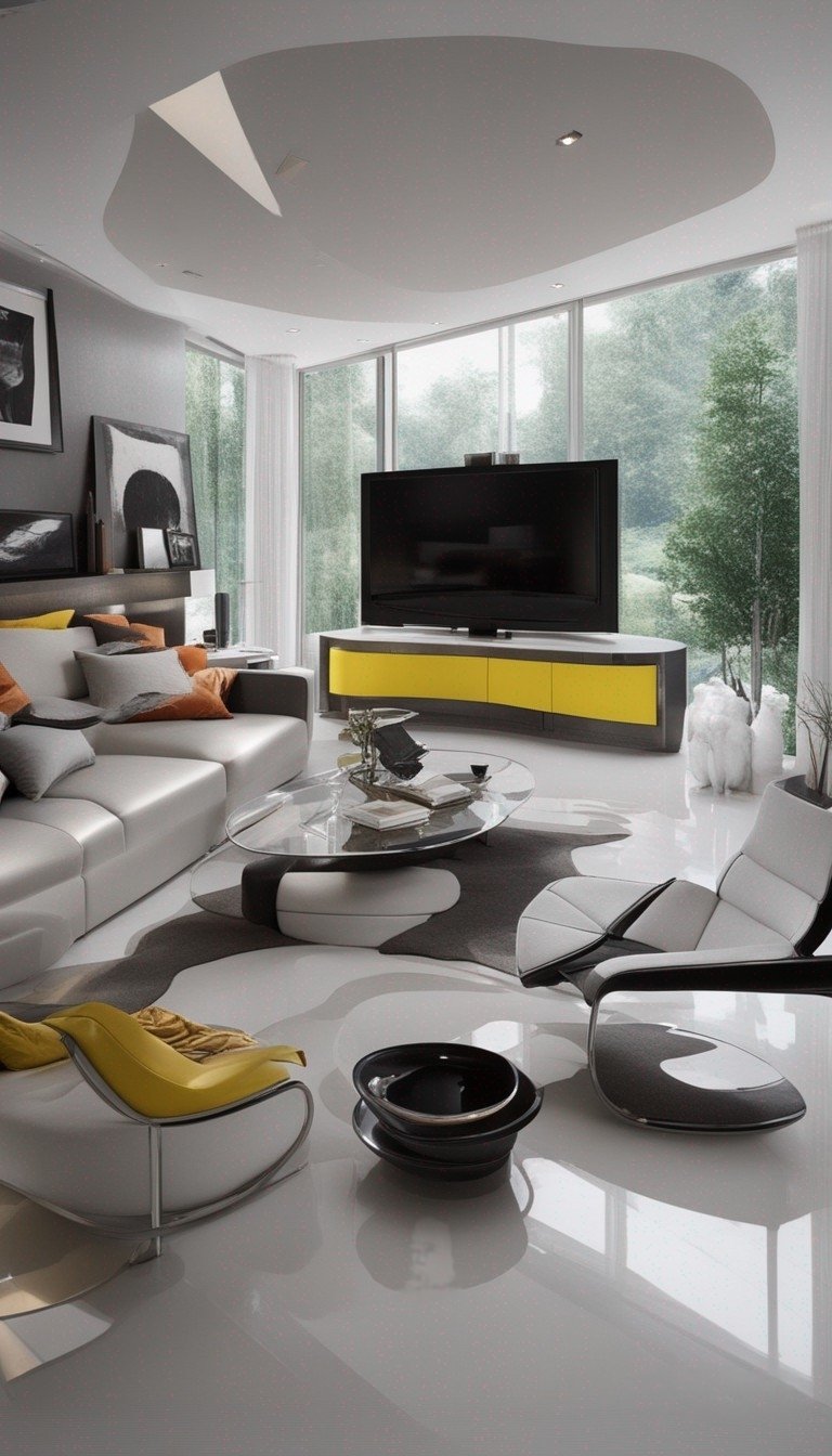 Immerse Yourself in a Futuristic Interior: A Modern Take on Style