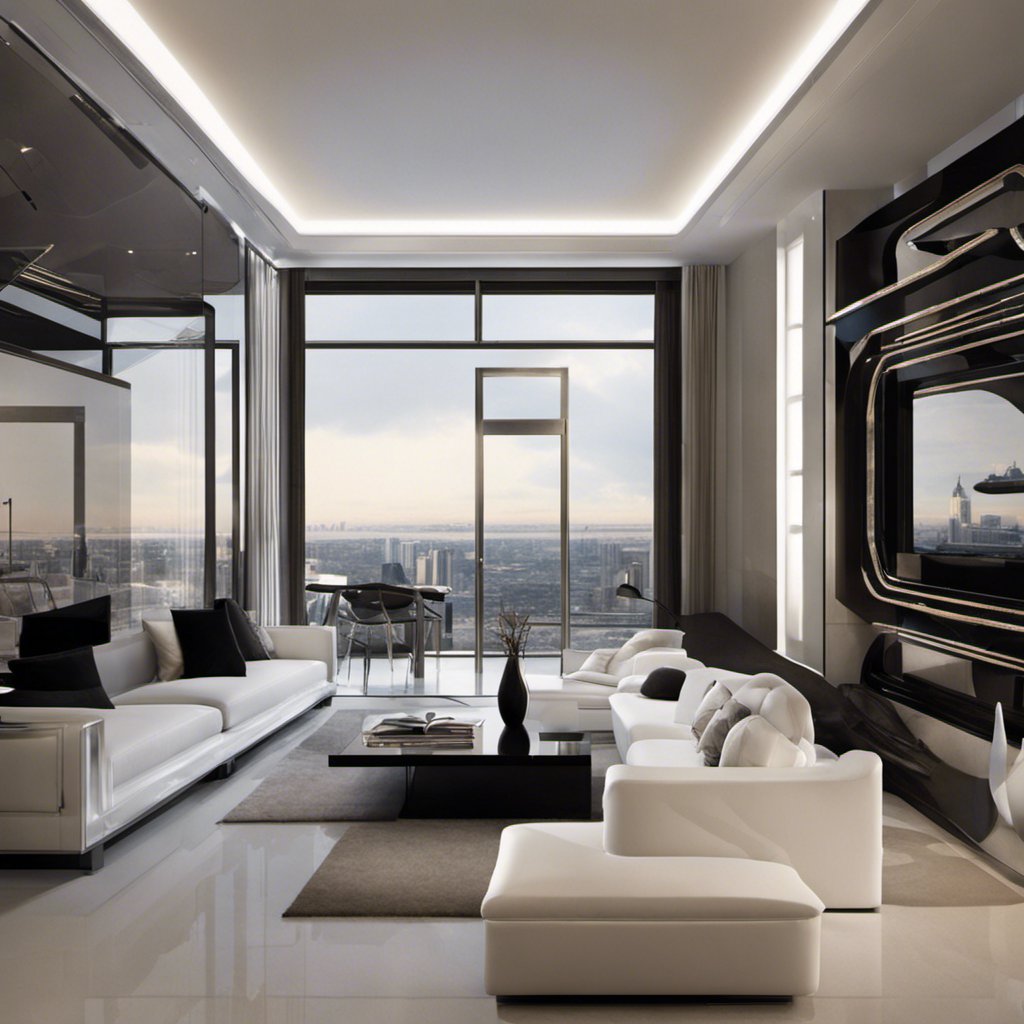 The Day After Tomorrow: A Futuristic Living Room with Hidden Features