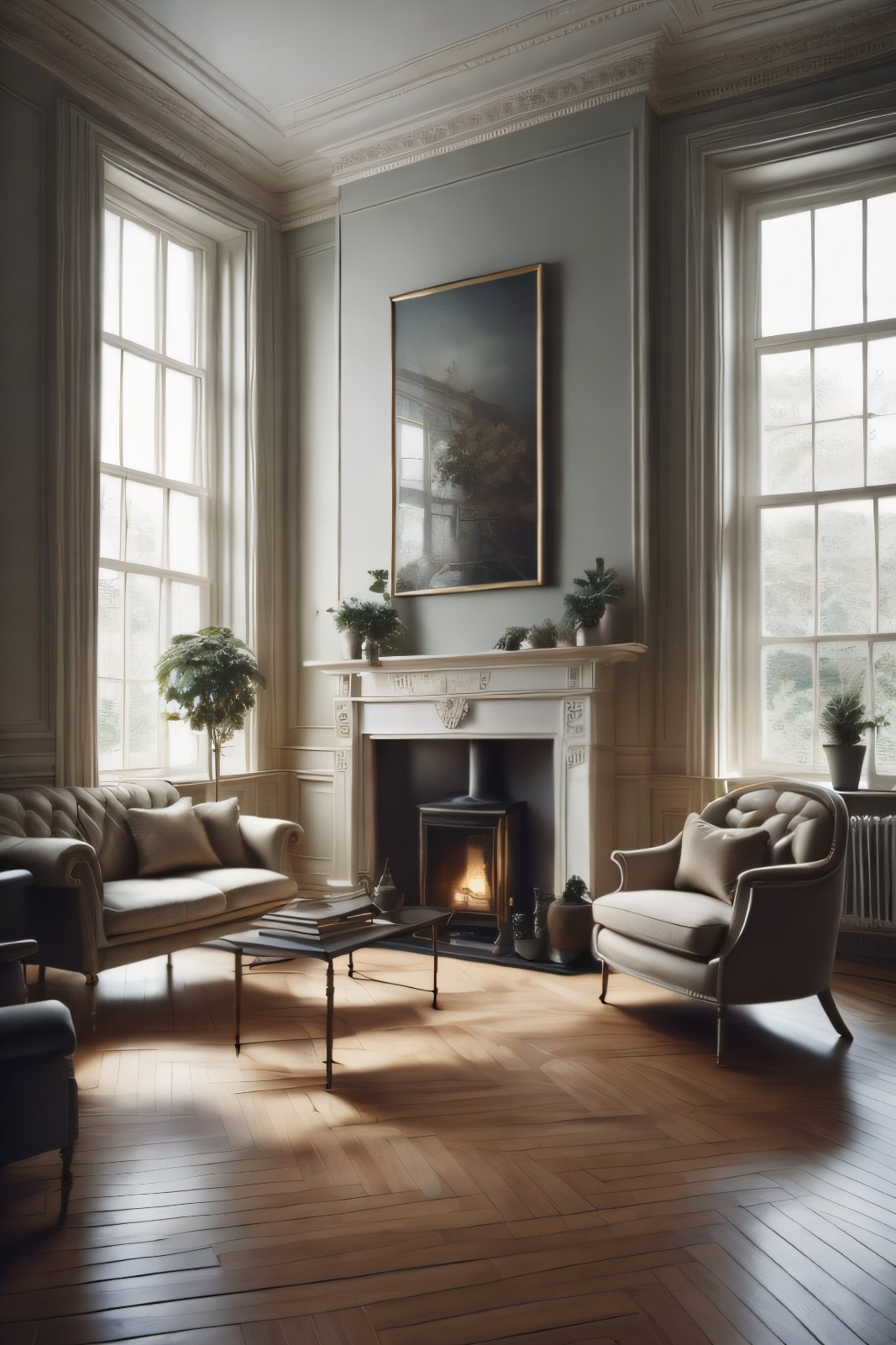 True Aristocracy: A Georgian-Style Grand Room