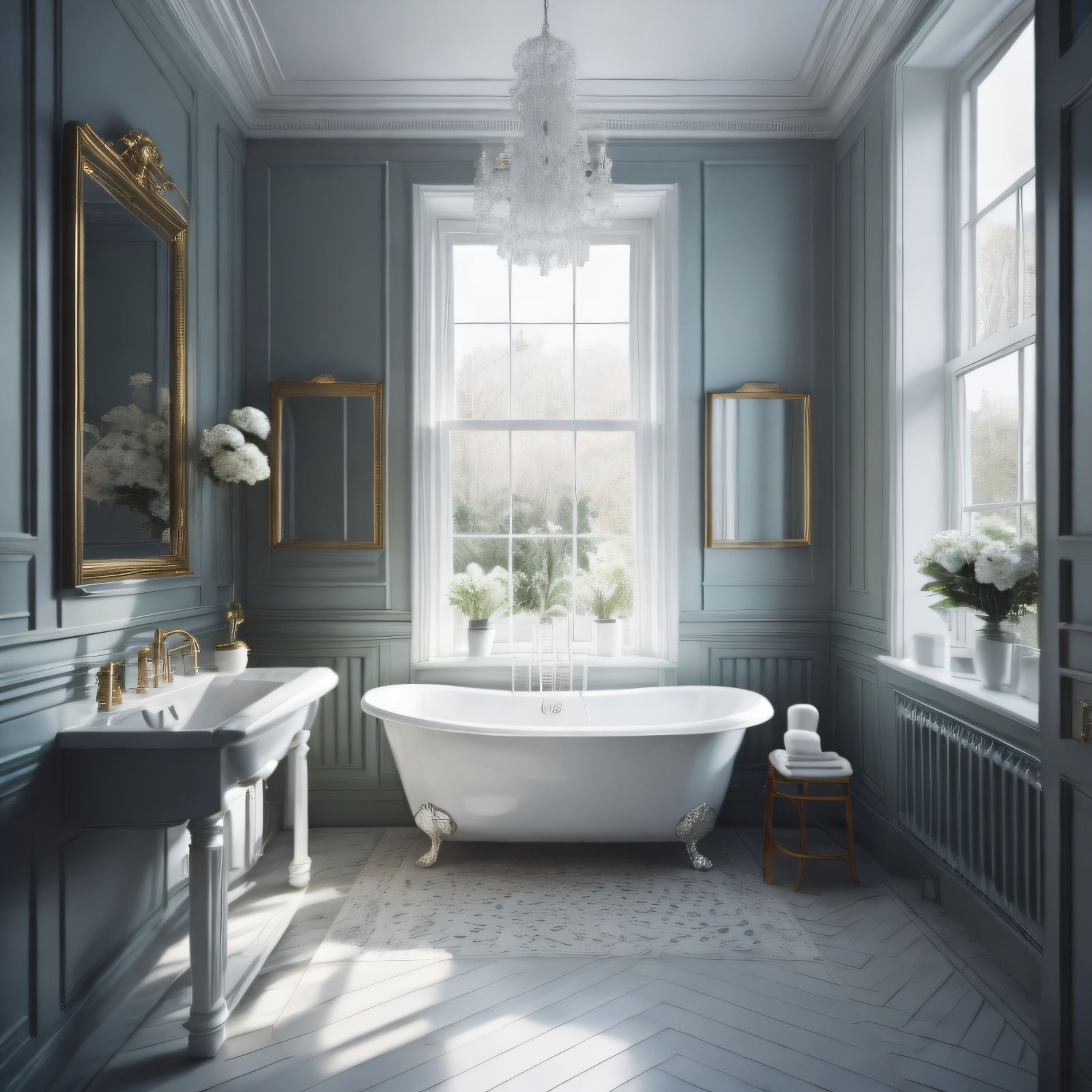 A Window to History: The Retro Charm of Georgian Interiors