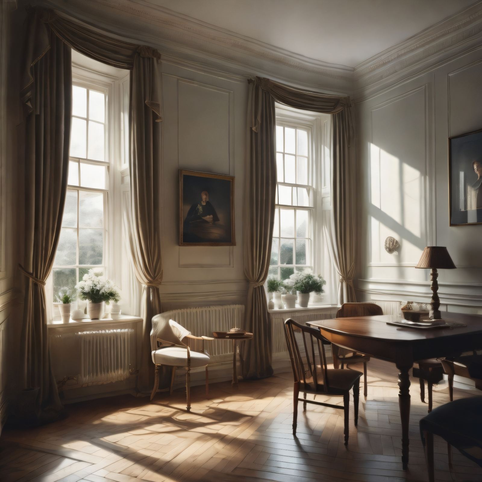 Mirror of Elegance: Reflecting Luxury through Georgian Style