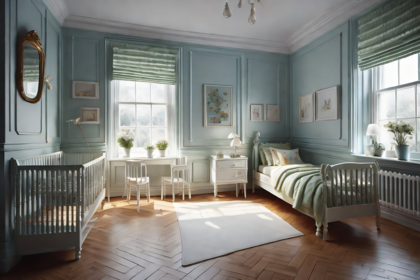 Exquisite Symphony: The Harmony of Colors in Georgian Interior Design
