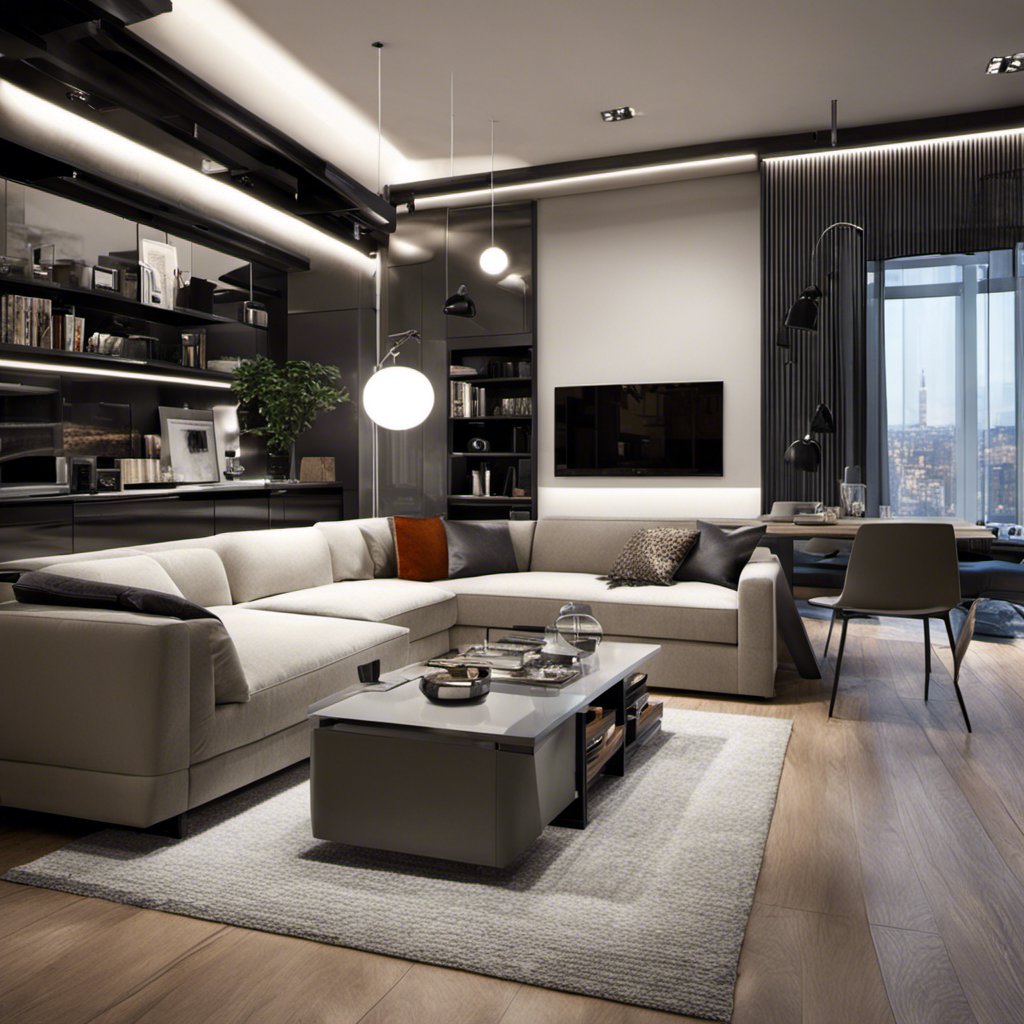 Living Room with Panoramic Windows