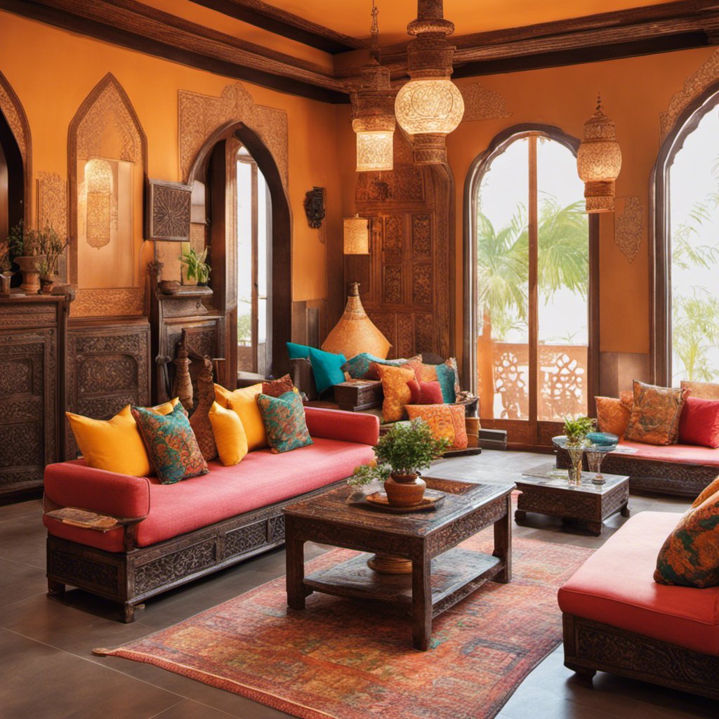 A Greeting from India: Interior that Recreates the Atmosphere of Multiculturalism