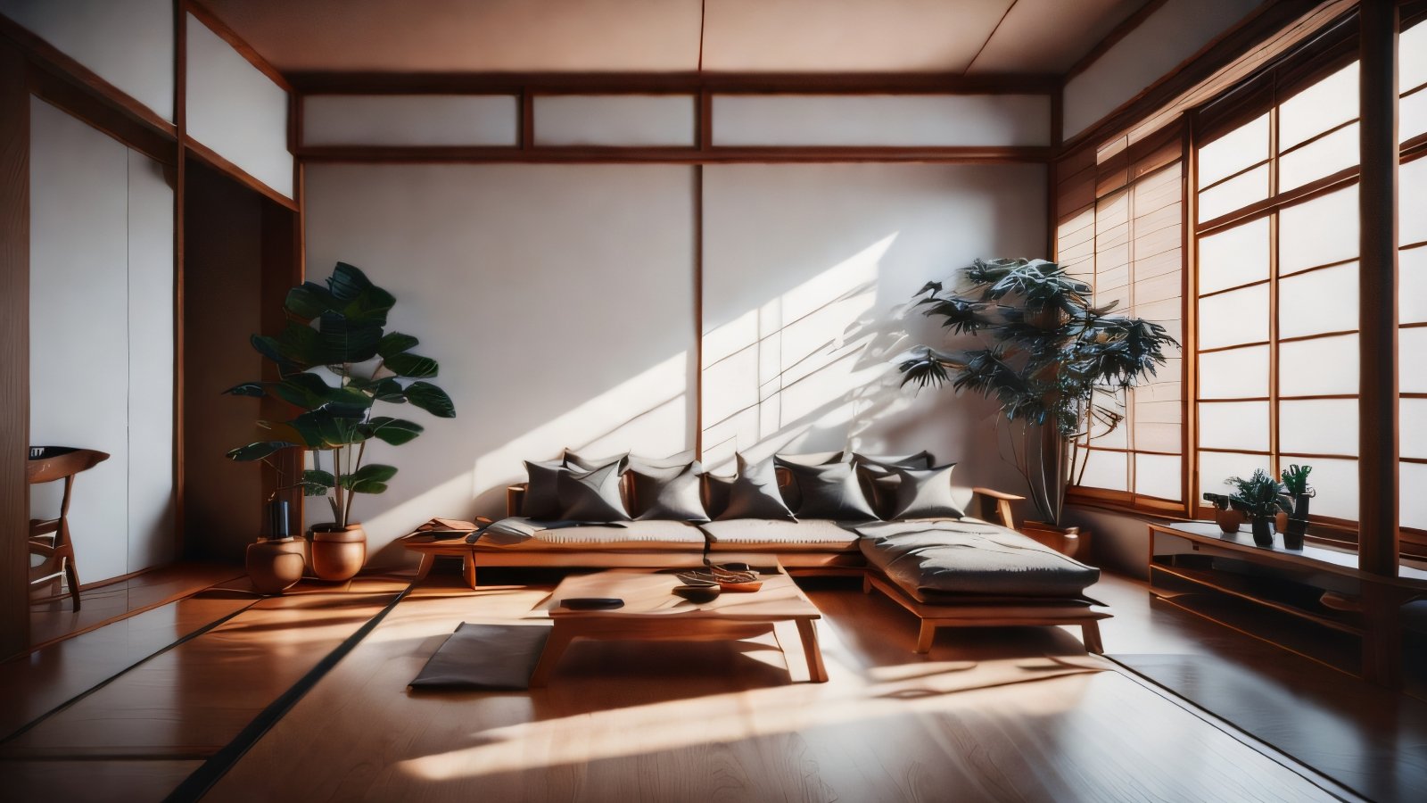 Philosophy of Naturalness: Japanese-Style Interior