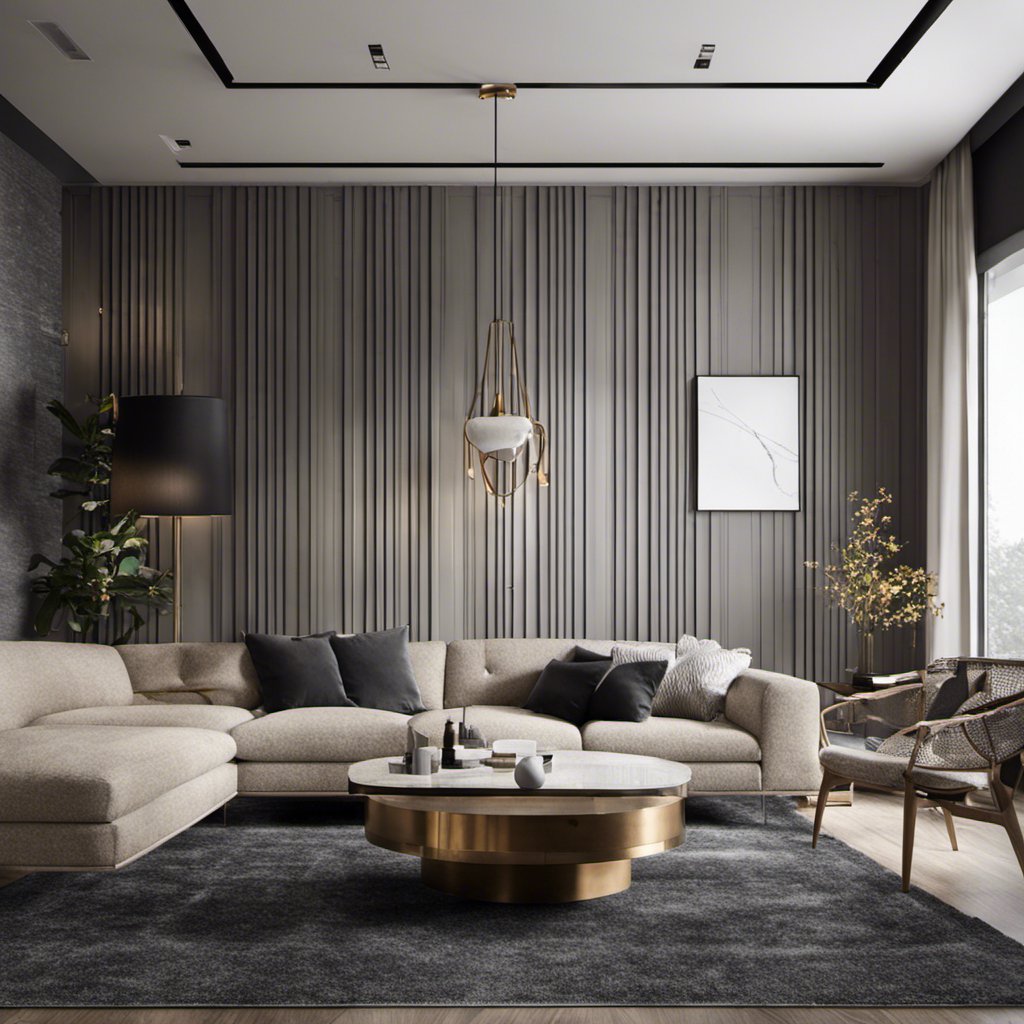 Shades of Modern Elegance: Lounge Interior Design