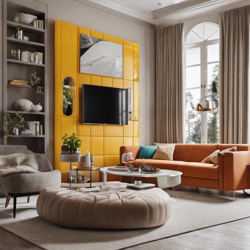 Artful Ambiance: Stylish Lounge