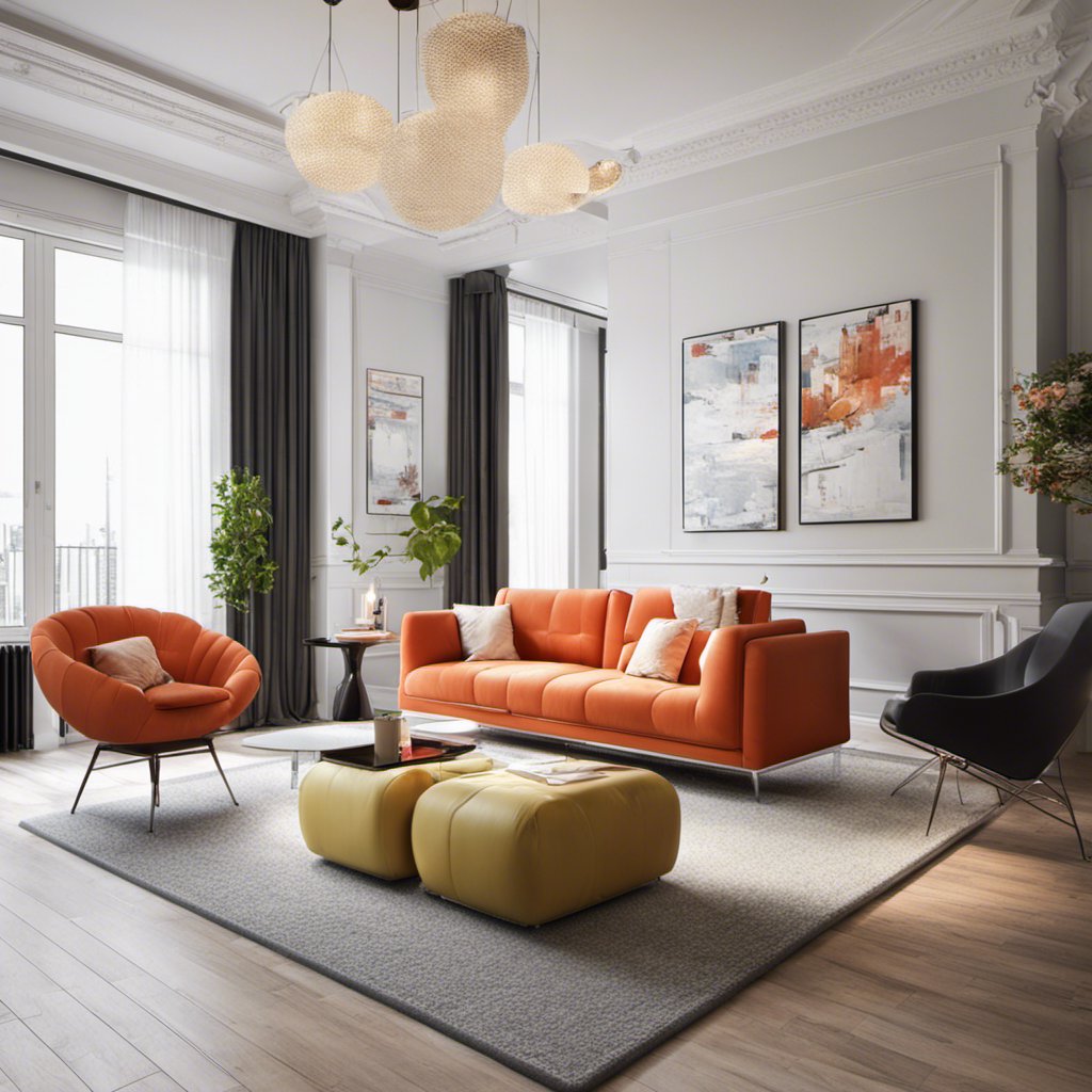 Elegance and Relaxation: Russian-Style Lounge Interior