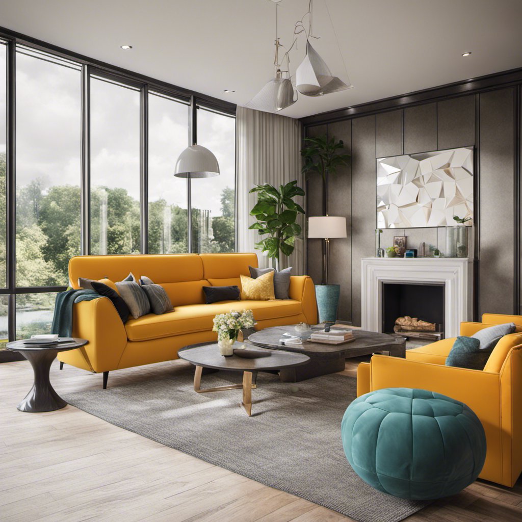 Gourmet Haven: Stylish and Cozy Lounge