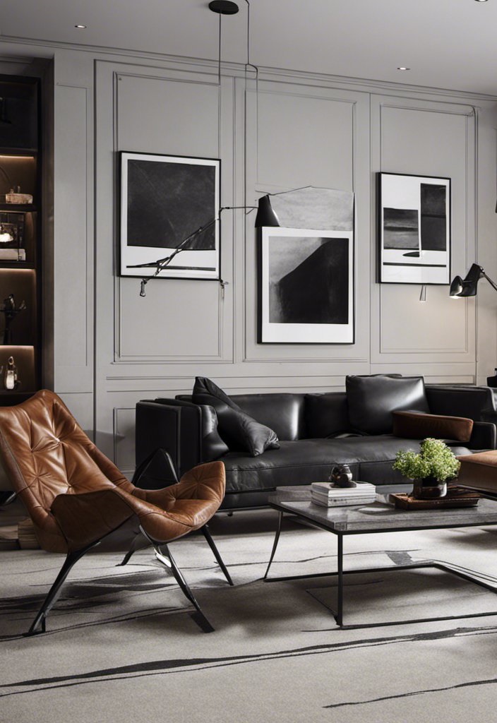 Tenderness and Intimacy: Lounge Interior for Romantics