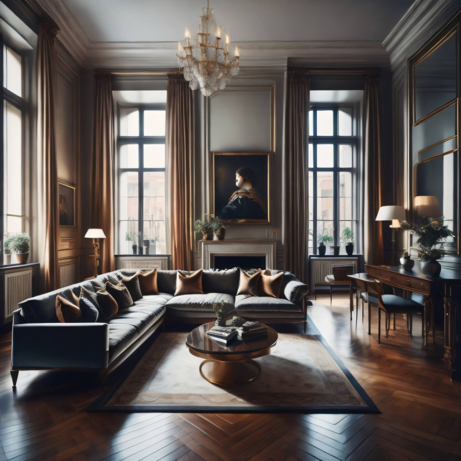 Whirlwind of Luxury: Mannerism in Interior Dance