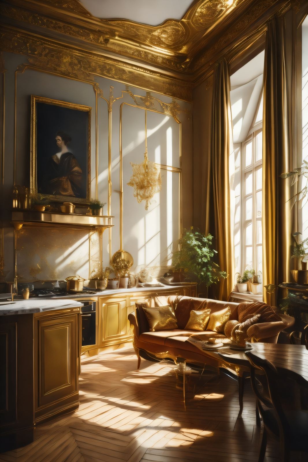 Kiss of Art: Mannerism in Embracing Interiors