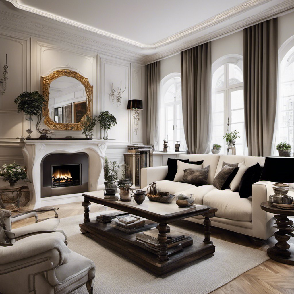 Harmony of Contrasts: German-Style Living Room