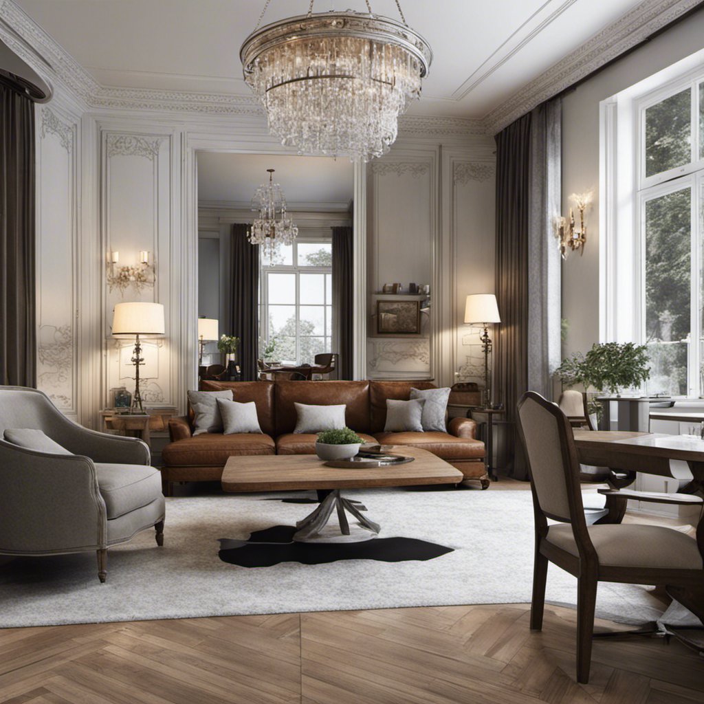 Strict Harmony: German-Style Living Room