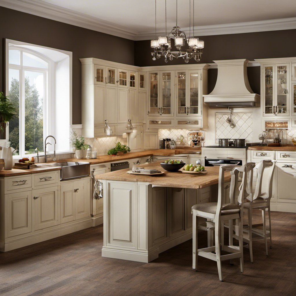 Elegance in Details: Kitchen-Living Room in German Style