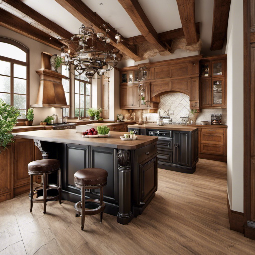 Luxury and Functionality: German-Style Kitchen-Living Room