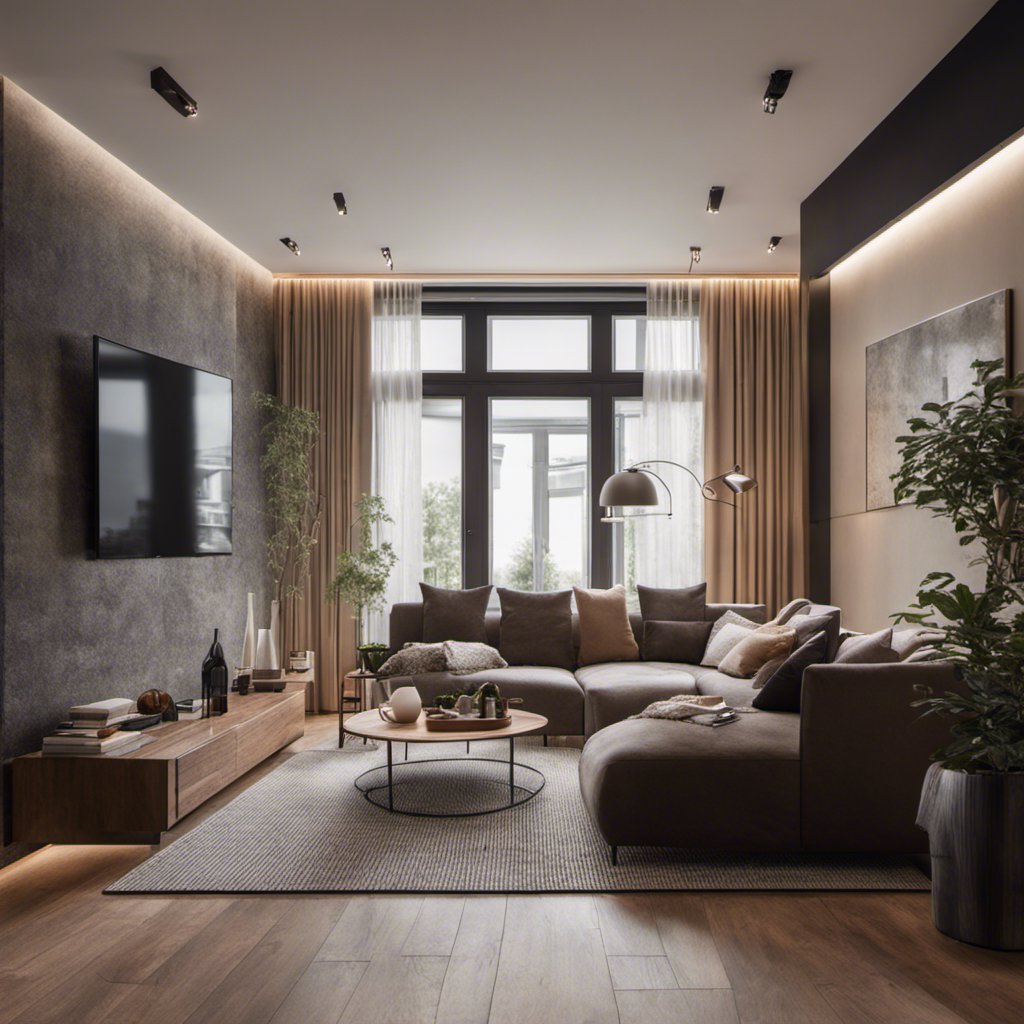 Light and Harmony: German-Style Living Room