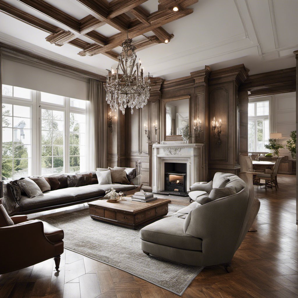 Authenticity and Elegance: German-Style Living Room