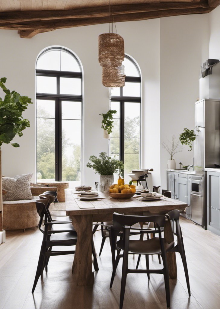Culinary Coziness: German-Style Kitchen Living Room