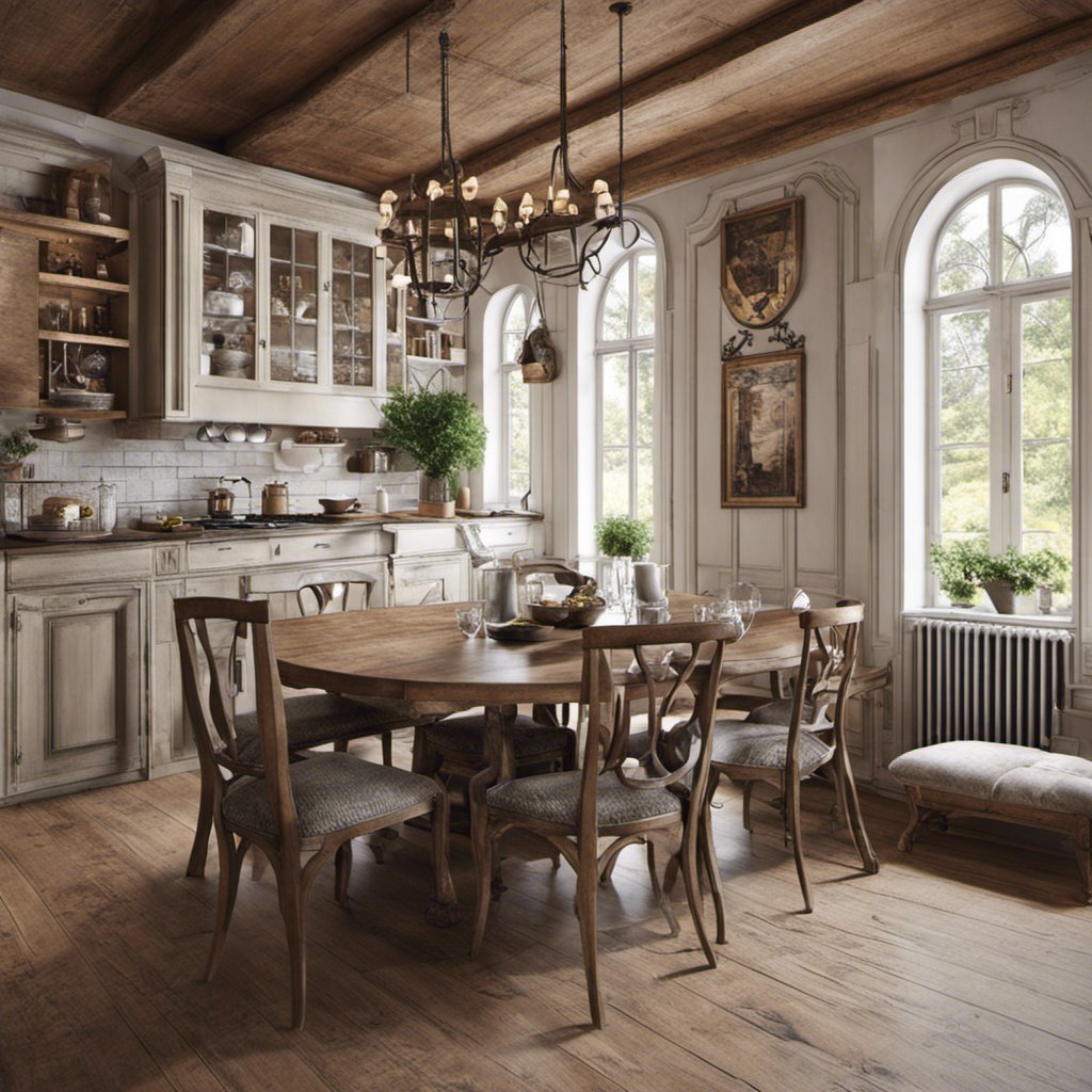 Inner Harmony: German-Style Kitchen Living Room
