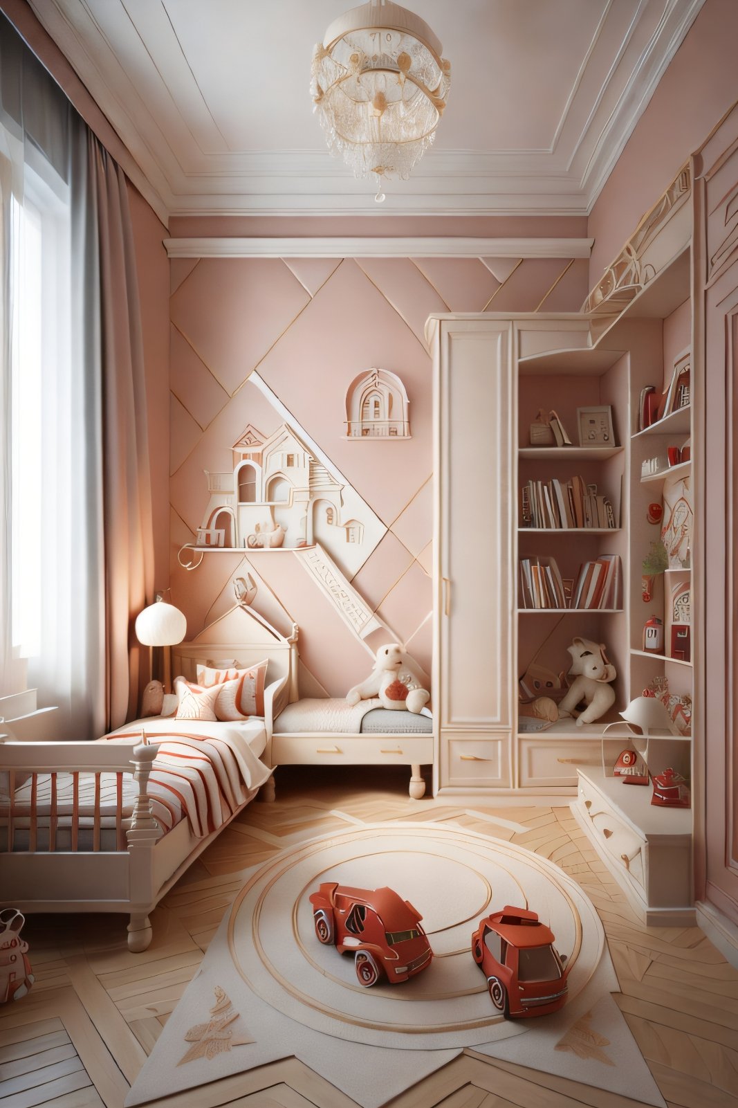 Era at Your Fingertips: Roman Style in Interiors with Antique Pink Hues and Beautiful Elements