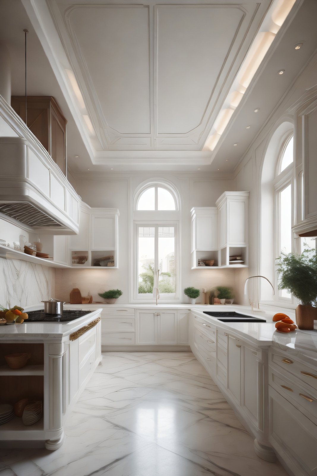 Centuries of History: Roman Style in Interior Design with Archaeological Artifacts and Wall Frescoes