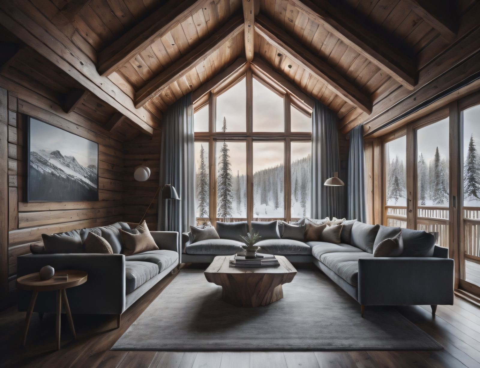 Alpine Retro Charm: Chalet Style in the Guest Room