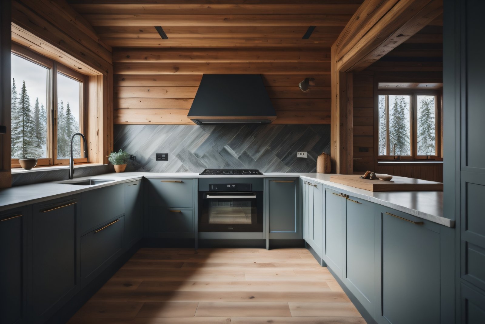 Chalet Comfort: Tranquil Havens in Harmonious Interiors