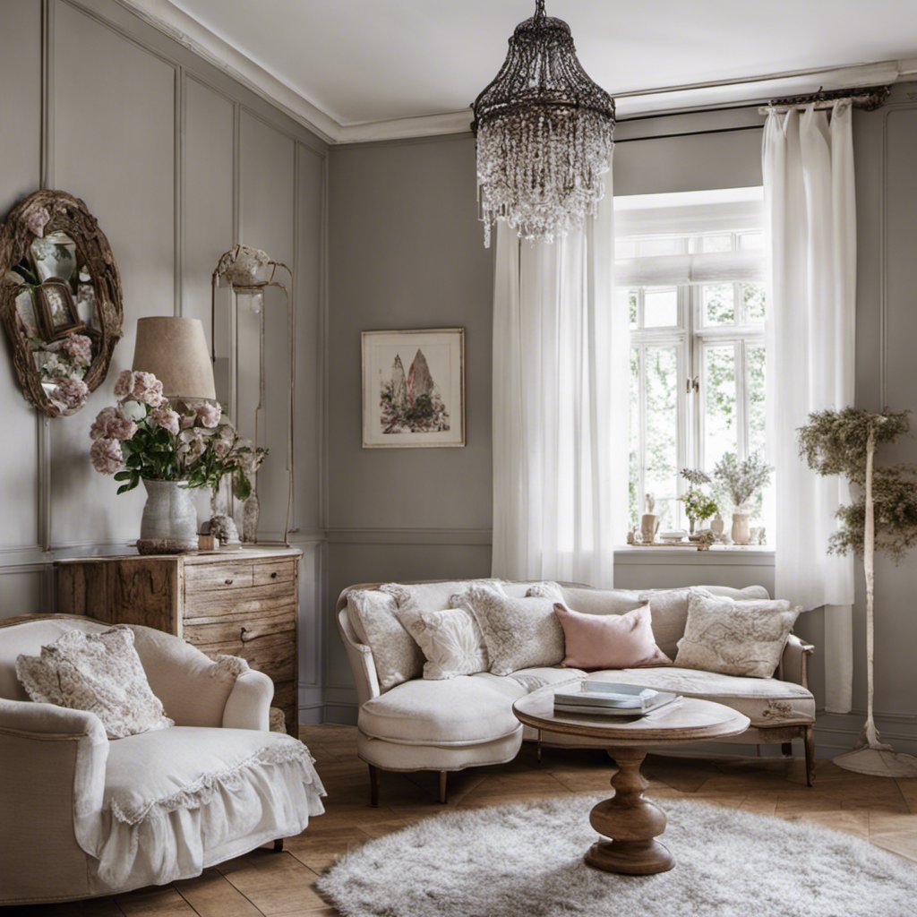 Vintage Shabby Chic Coffee Table