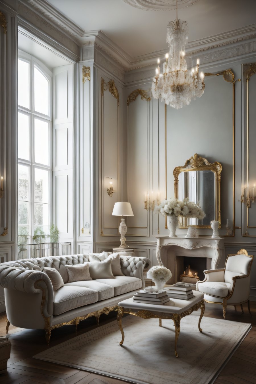 Texture Play: Shabby Chic in the Living Room