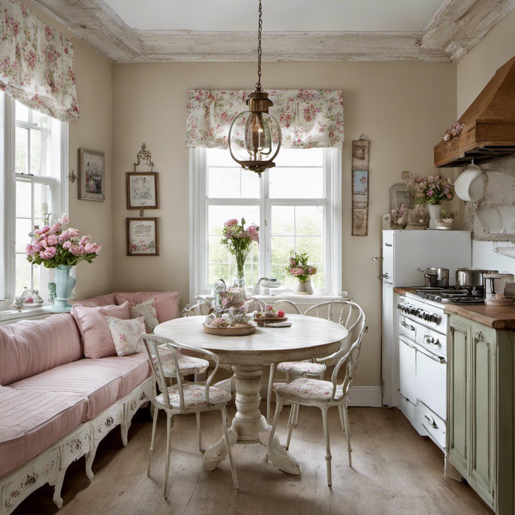 Romantic Shabby Chic in a Cosy Kitchen