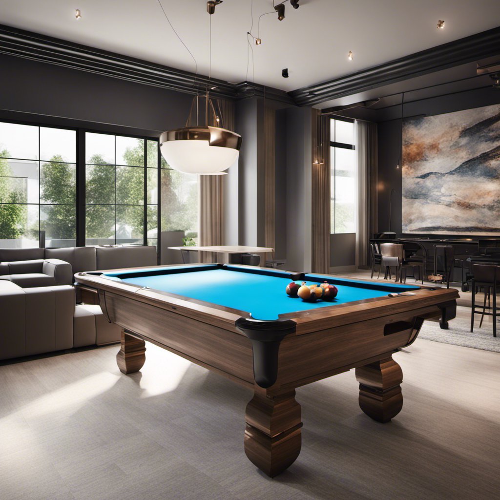 Game and Style in a Modern Living Room