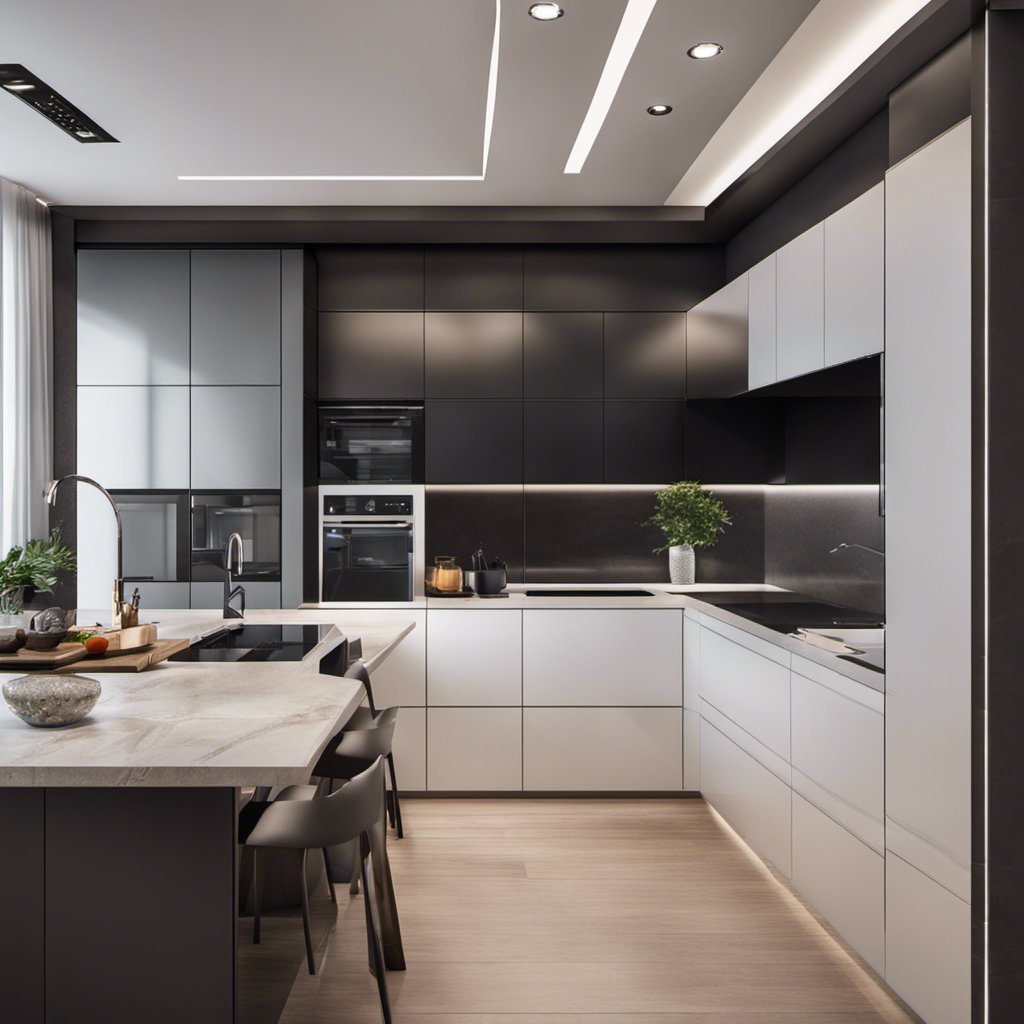 Play of Forms: Modern Kitchen