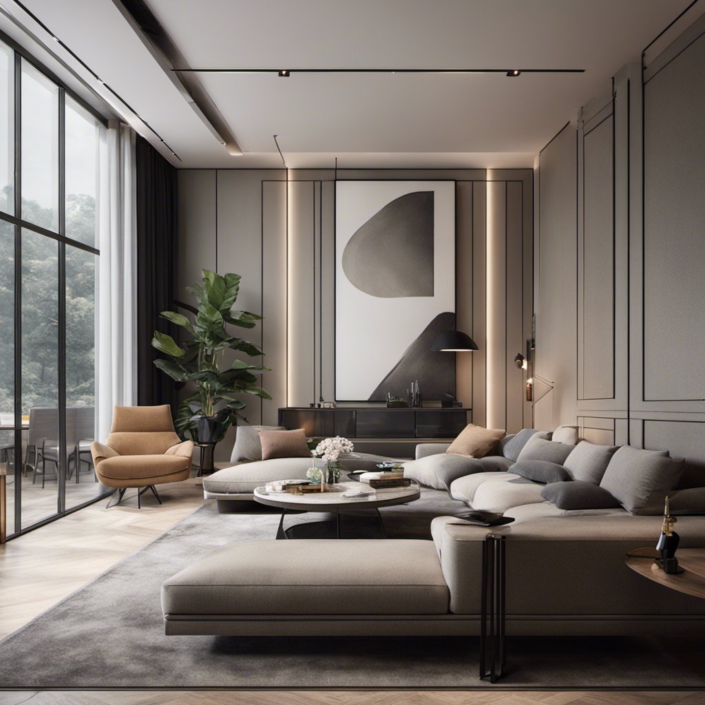 Modern Details: Contemporary Living Room