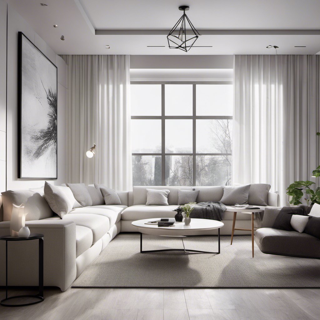 Combining Natural Materials and Colors: Modern Living Room