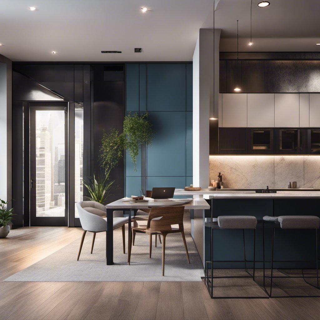 Harmonious Geometric Forms: Modern Style with Subtle Precision