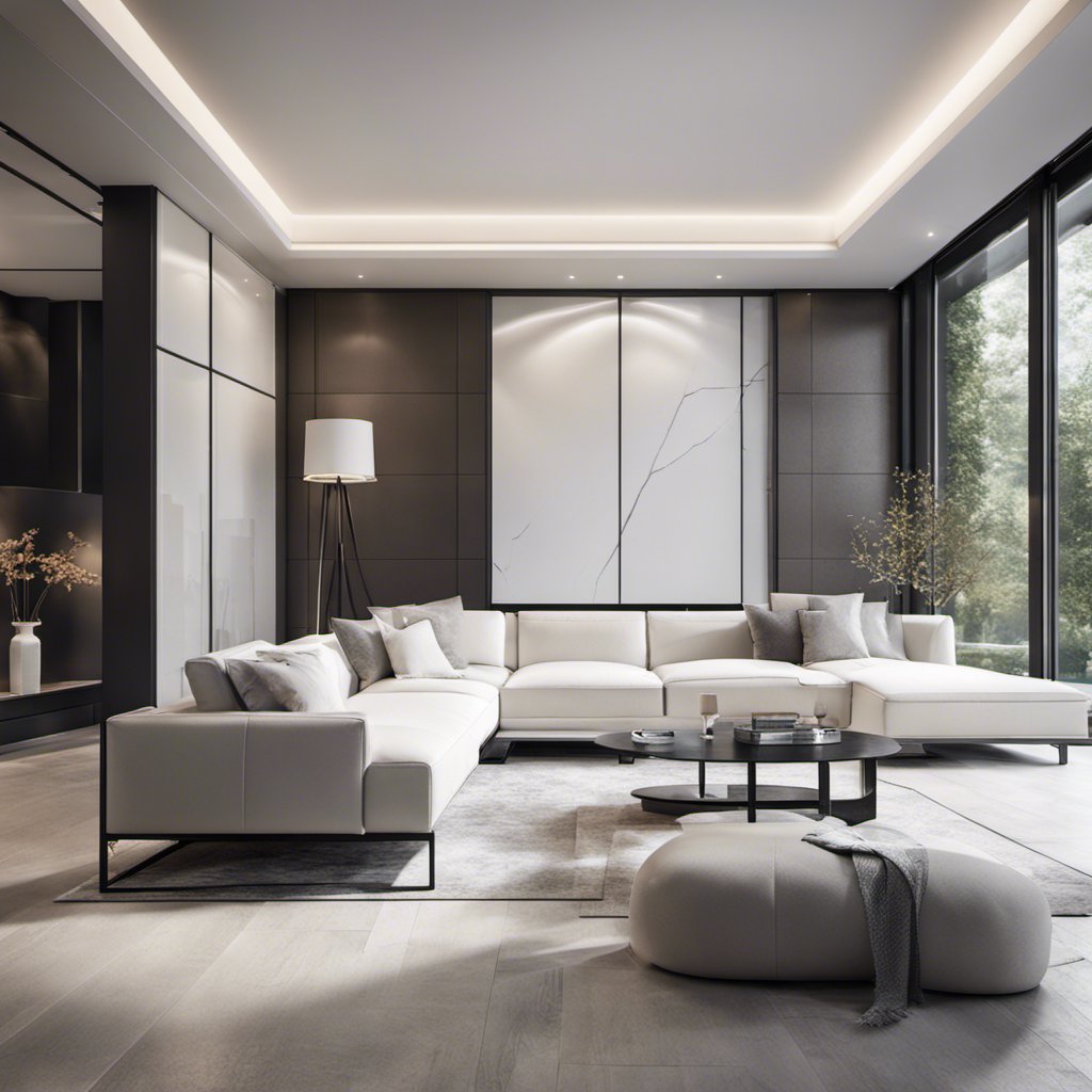 Geometry of Forms: Modern Living Room