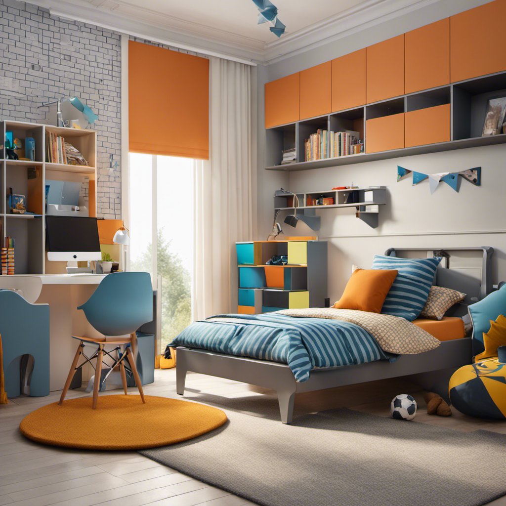 Brighter than Life: A Colorful Room for a Budding Artist