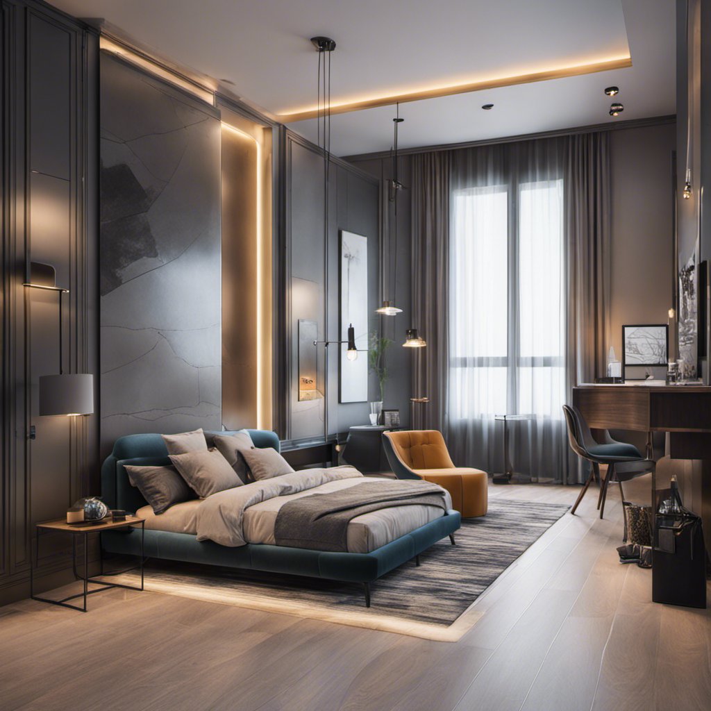 Future Tech: Modern Style with Smart Solutions in the Bedroom