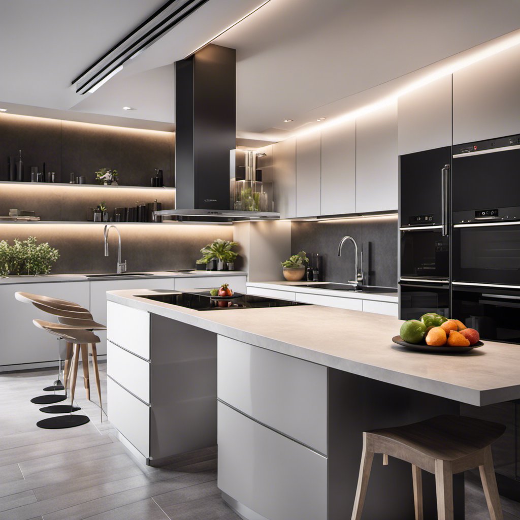 Luxury and Modernity in a Contemporary Kitchen