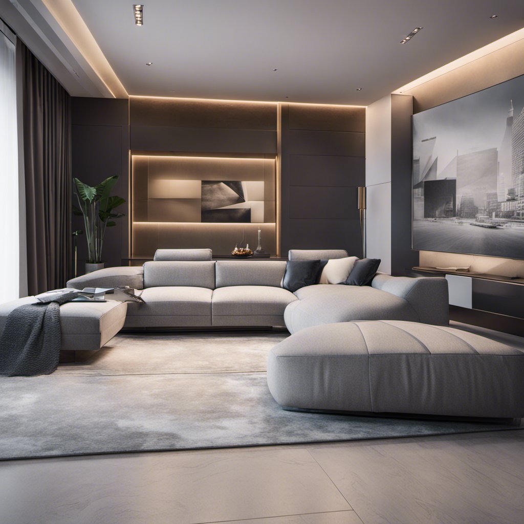 Cozy and Comfortable: Modern Living Room