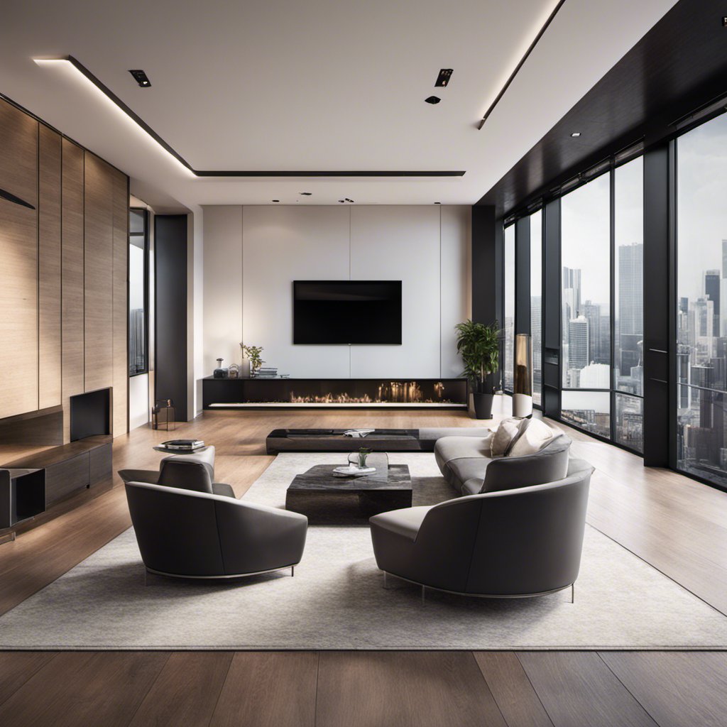Luxury in Details: Elegant Contemporary Living Room