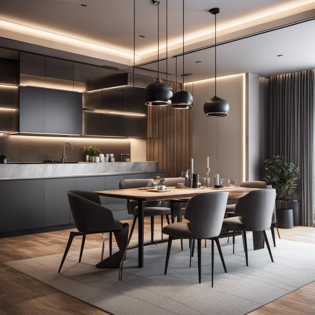 The Elegance of Black in a Modern Kitchen Interior