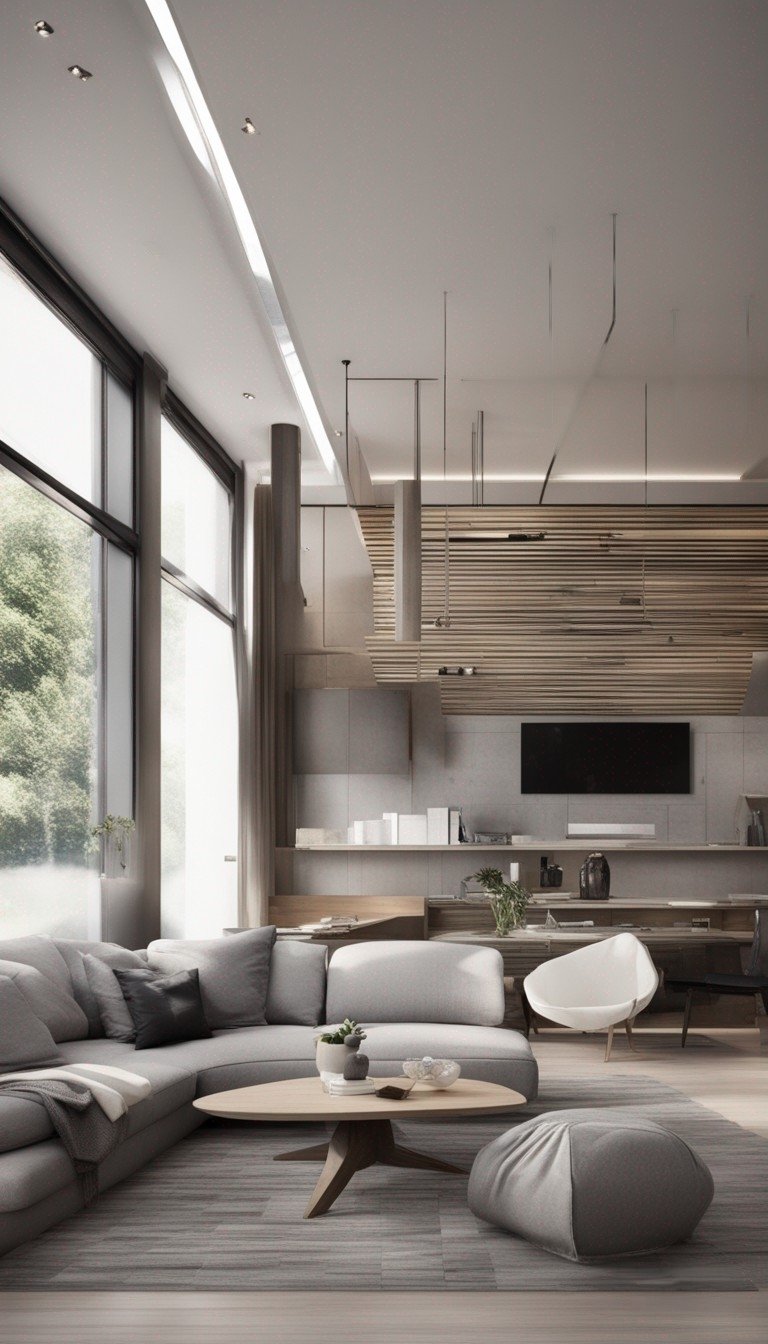 Positive Vibes: Modern Living Room