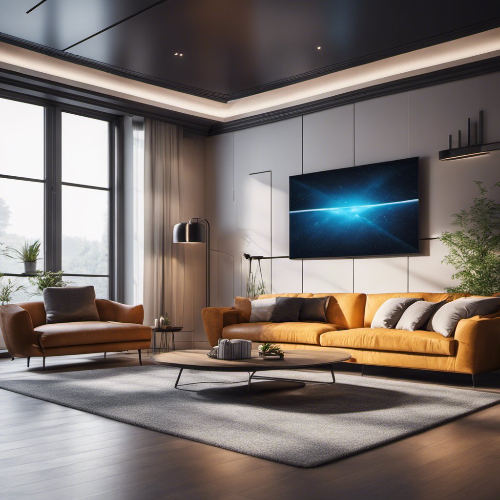Radiant Lines: A Space that Merges Techno Style and Modern Minimalism
