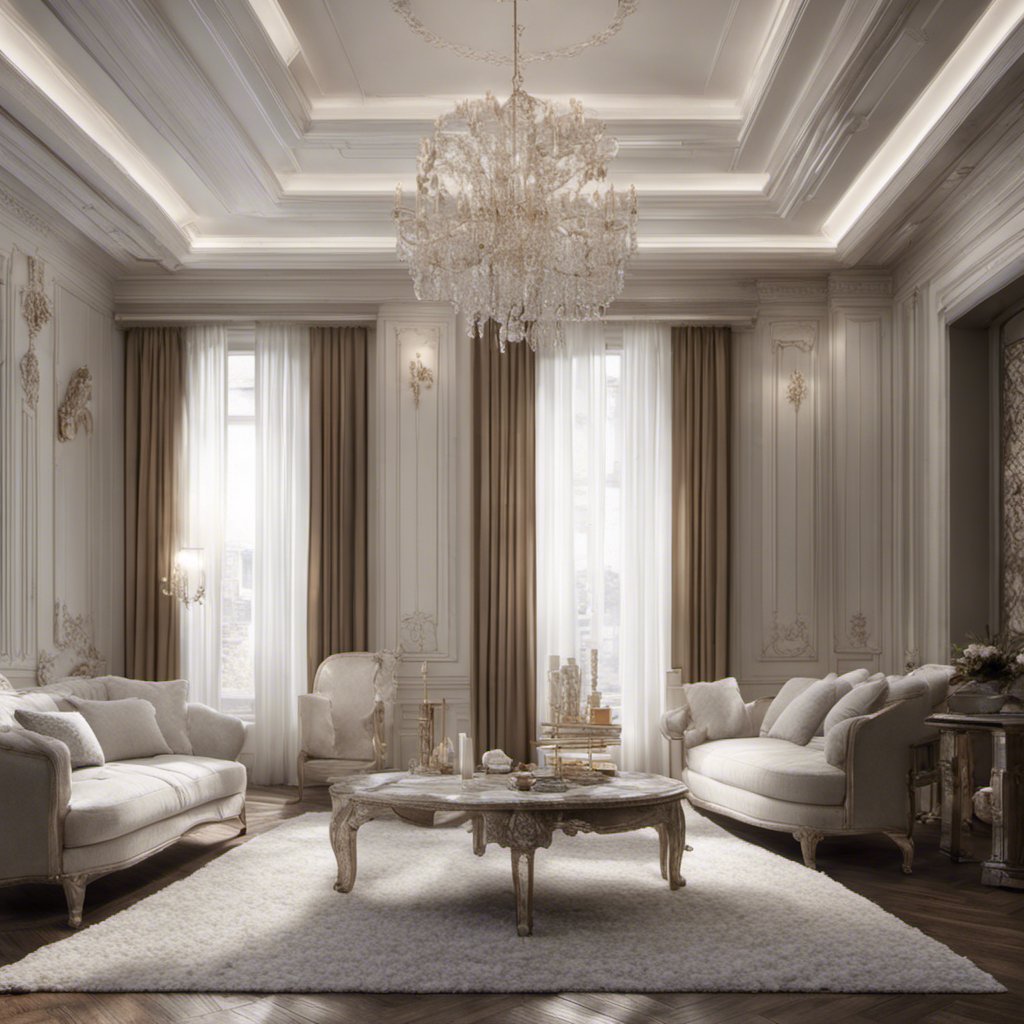 Golden Hues of Venice: Elegance and Luxury in a Modern Living Room