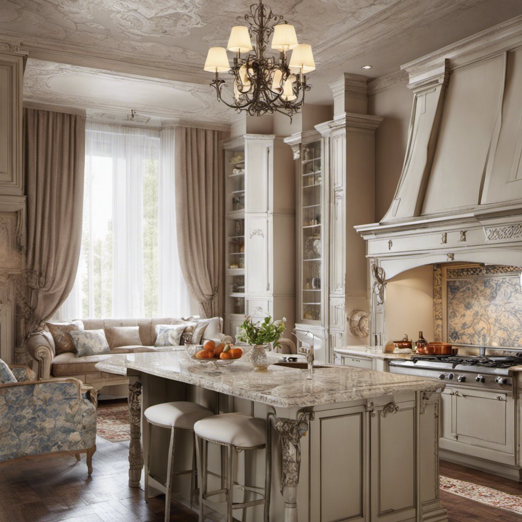 Curtain Magic: Venetian Style in the Kitchen