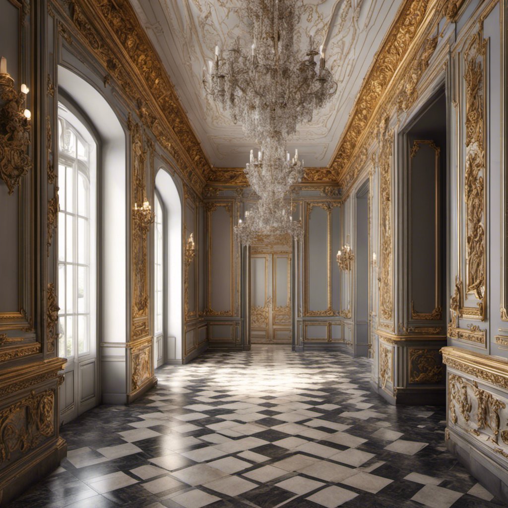 The Enchantment of Versailles: Mystical Corridor in Classic French Style