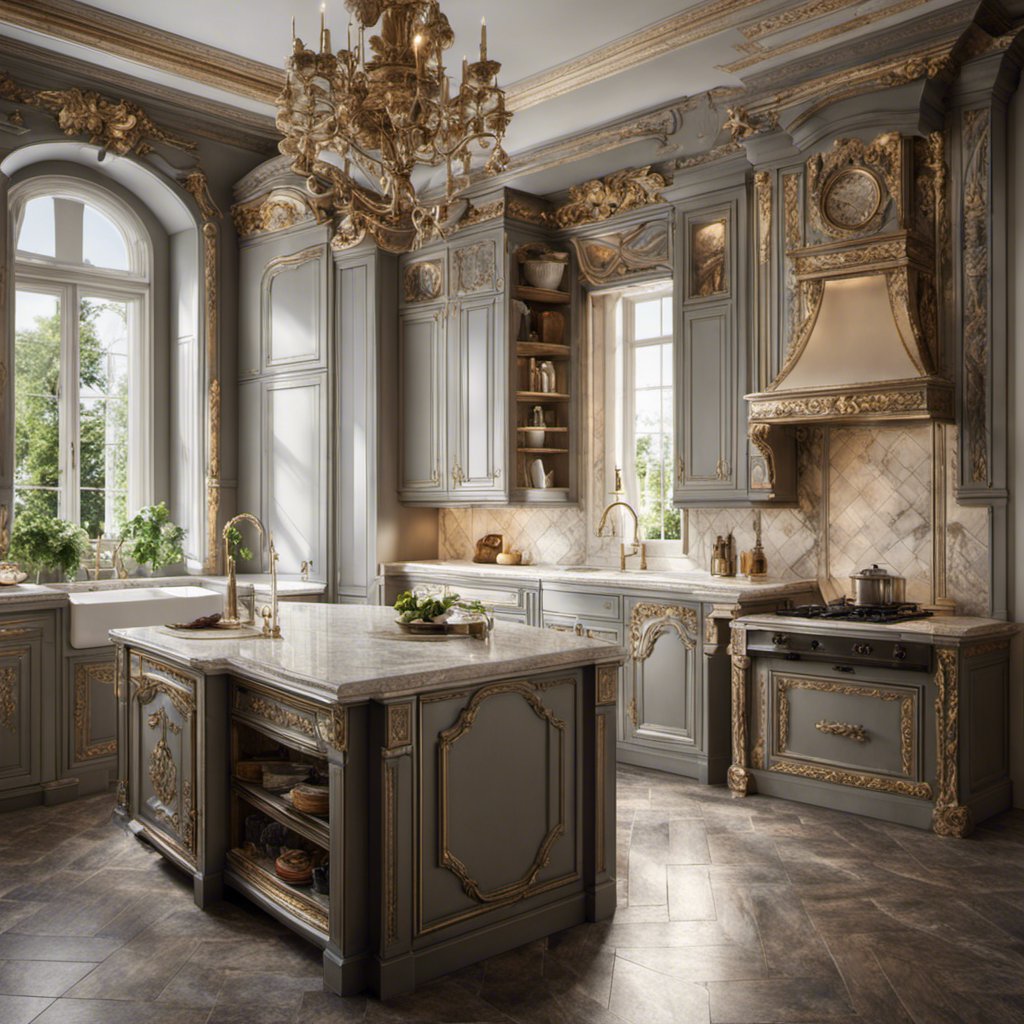 Elegant Luxury: Versailles Chic in Your Kitchen