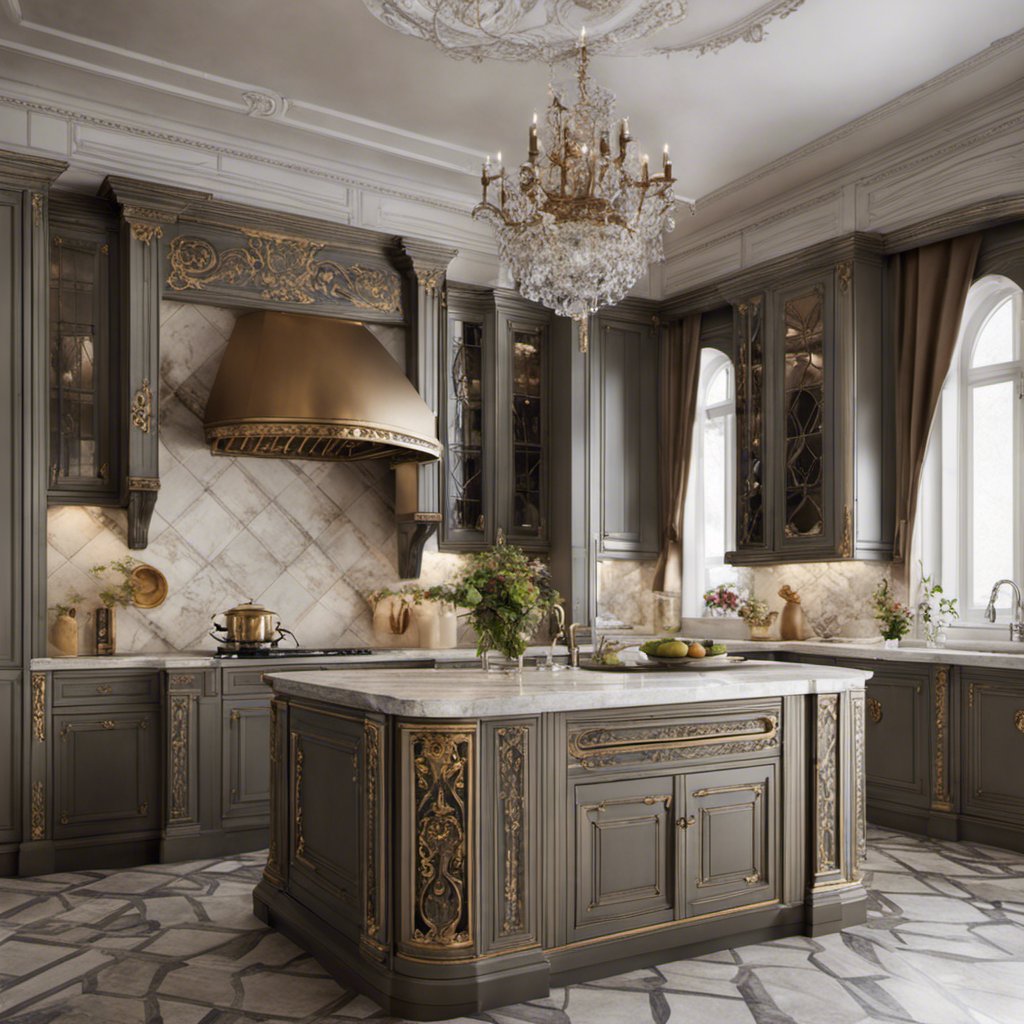 Exquisite Paradise: Versailles-Inspired Kitchen